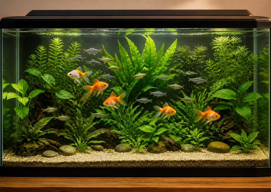 Aquarium poisson eau froide : l’essentiel bac réussi