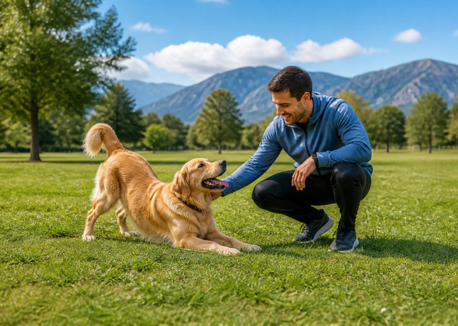 Chien : l’échauffement avant l’effort, un geste essentiel