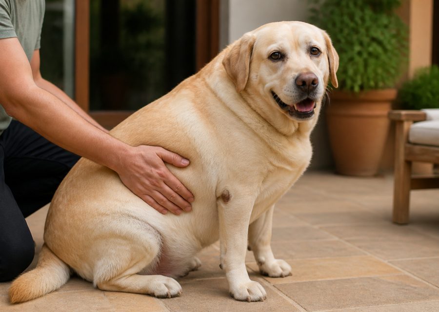 Chien obèse : reconnaître le surpoids et agir