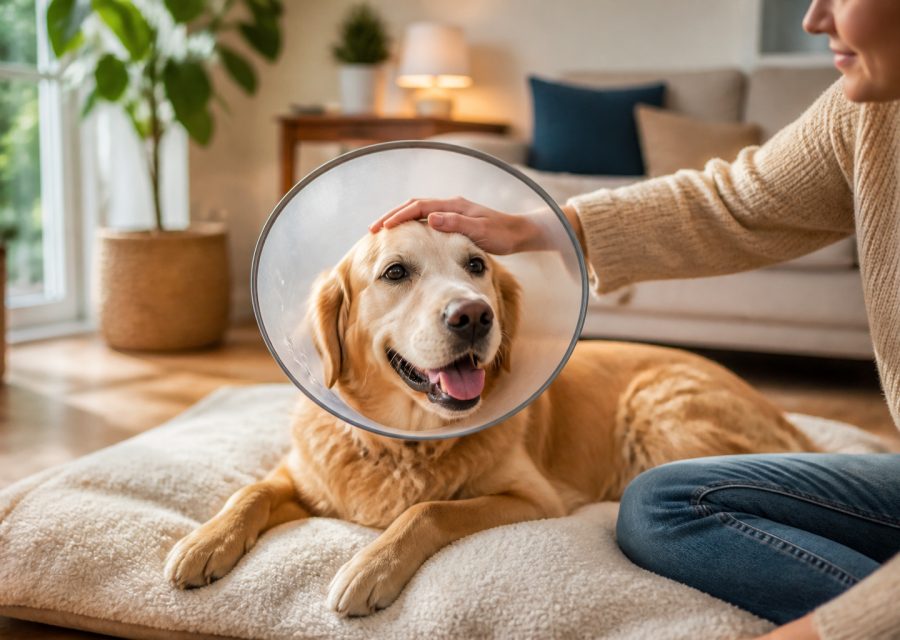 Collerette chien : protection et confort pour votre animal