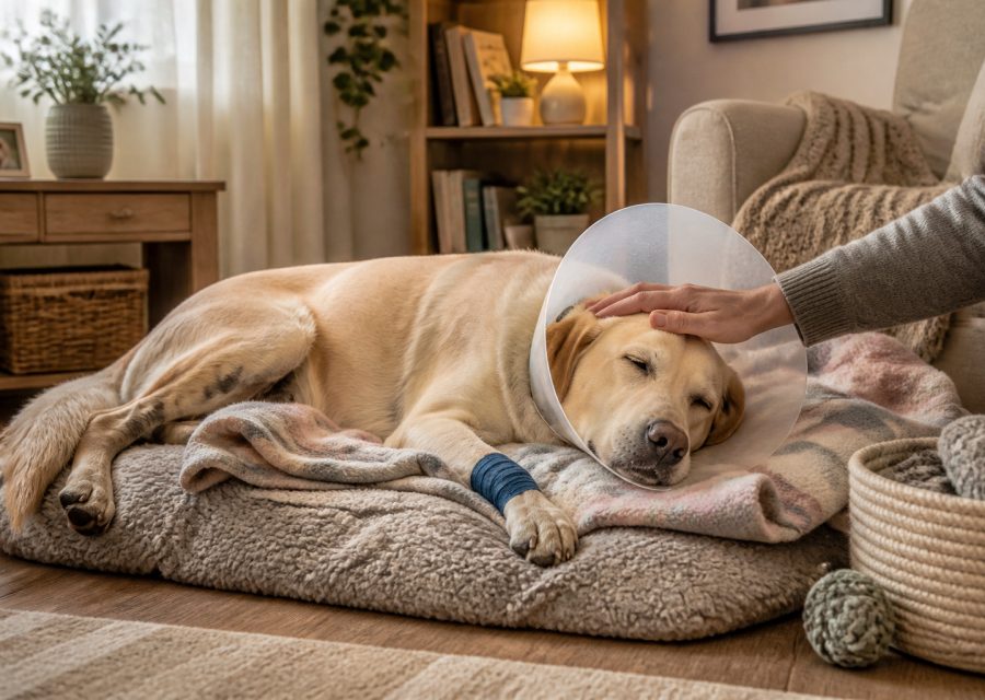 Convalescence chien après opération : le guide essentiel