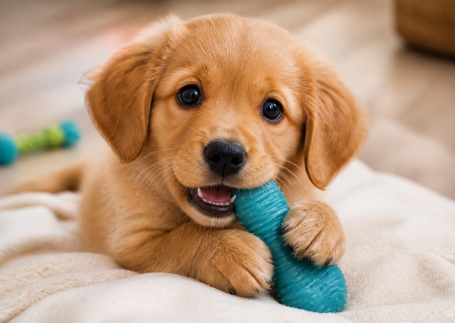 Dents de lait du chiot : calendrier, signes et aide