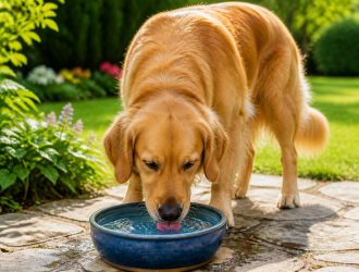 Hydratation du chien : quantité, signes et astuces