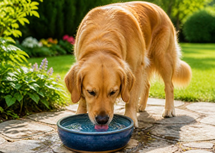 Hydratation du chien : quantité, signes et astuces