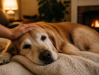 Incontinence chien âgé : causes et solutions