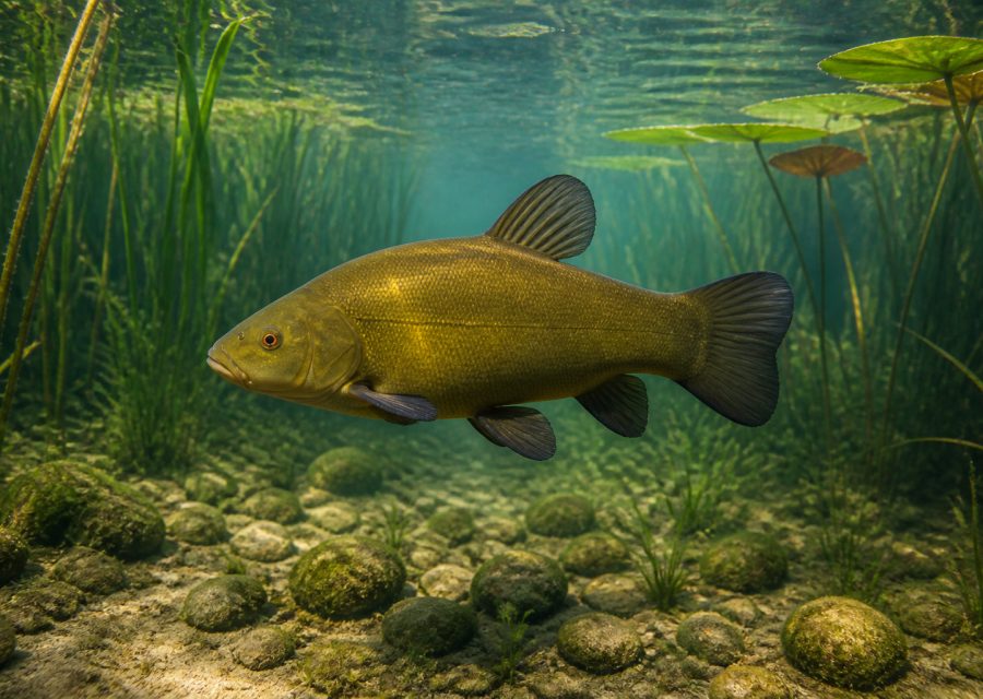 La tanche poisson : tout savoir sur ce cyprinidé discret