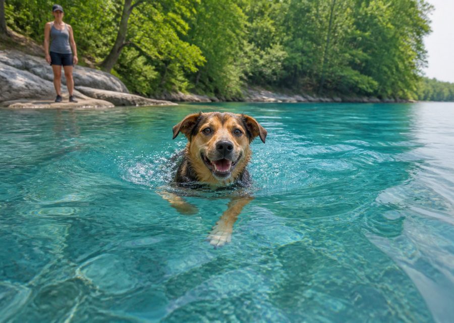 Le chien et la natation : bienfaits, initiation et sécurité