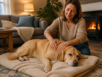 Massage pour chien : bienfaits et techniques