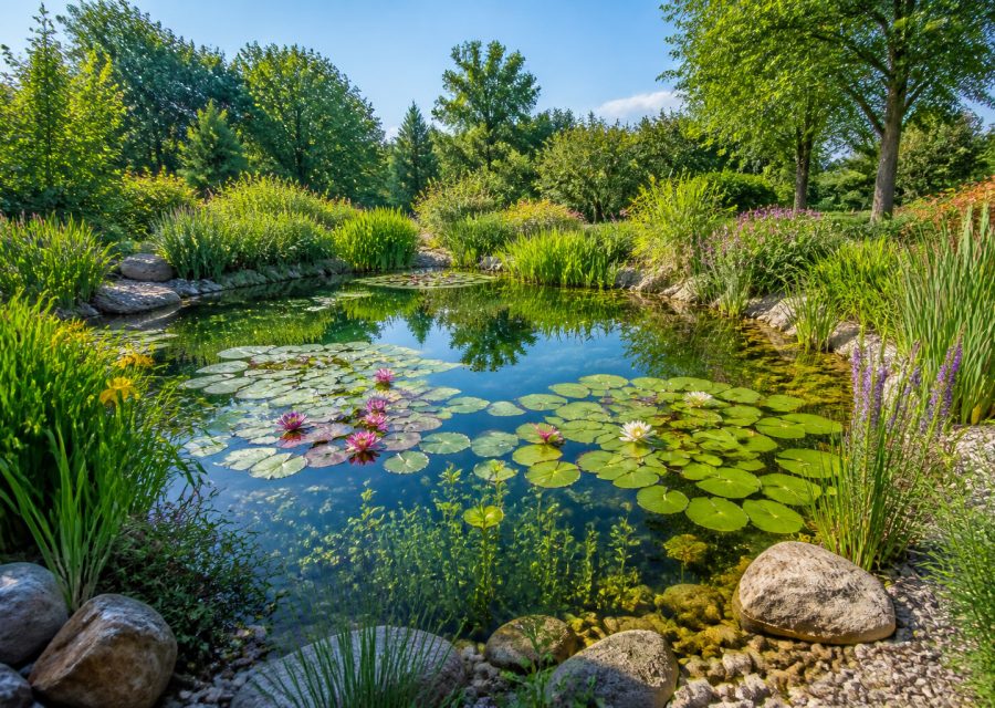 Plante aquatique : aménagez et entretenez votre bassin