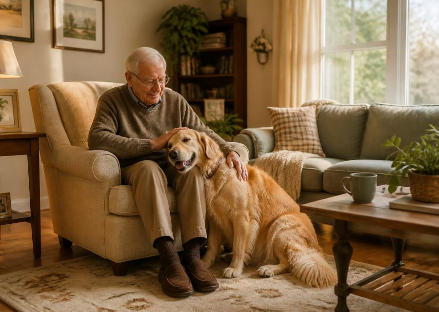 Un compagnon canin pour une vie senior épanouie