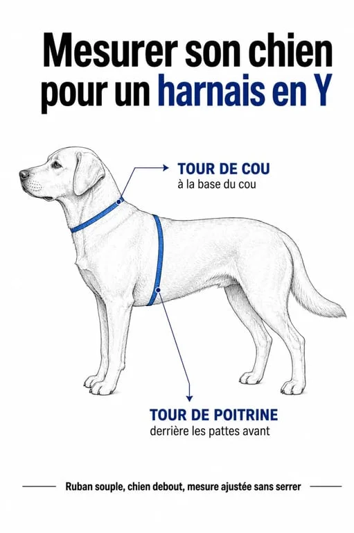 Mesures à prendre pour choisir un harnais en Y