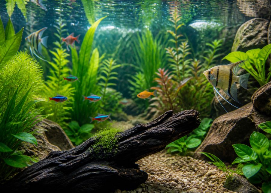Aquarium : maîtrisez les algues vertes