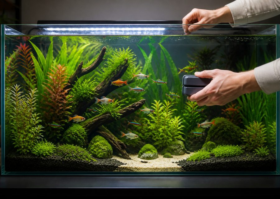 Entretien aquarium : routine et astuces pour un écosystème